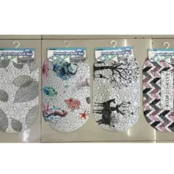  Alfombra  34*64cm, mezcla de colores, 340g, PVC  1pc/tarjeta caída