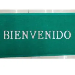  Alfombra de piso; 38 * 58cm; pvc; Mezcla de 6  colores 