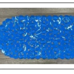Alfombra plástica antideslizante para bañadera PVC. 34x44cm. 320gramos. 4 colores 