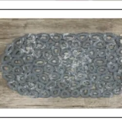 Alfombra plástica antideslizante para bañadera PVC. 34x44cm. 320gramos. 4 colores 