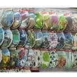 Almohadilla de inodoro  Esponja de PVC +, mezcla aleatoria de 6 colores,  36 * 43 * 4cm  Blister