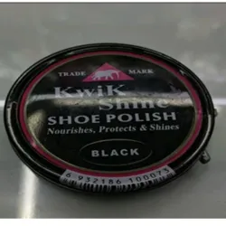 Betún para zapatos,  negro, 30 g, 12 piezas / caja