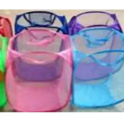  Cesta de lavandería;  40 * 40 * 70 CM, poliéster;  Mezcla de 4-5 colores, 1u / opp