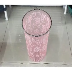  Cesto de basura plásticos con diseño de flores,  Color mixto, 22 * 21 cm, 148g