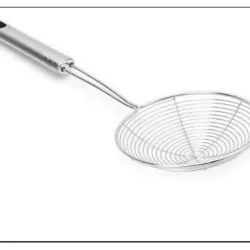  colador； 14 pulgadas, 52,7 g  Hierro inoxidable  10pc/opp
