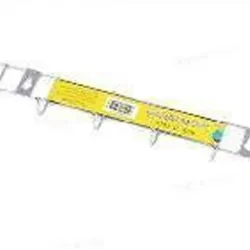  colgador ;  2,5 mm, tamaño del gancho, 32,3cmx3,1 cm, 6  ganchos, blanco, peso: 47 gramos  10 + oppo + tarjetas de papel 