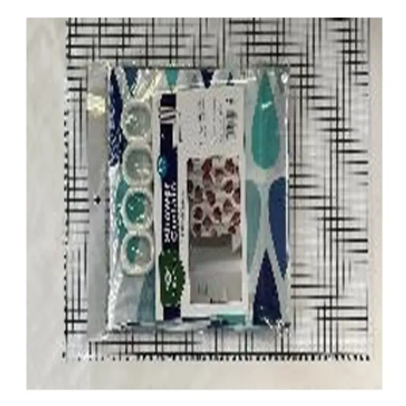  CORTINA DE BAÑO S - 2912  MATERIAL DE POLIETILENO, 180X180CM,  1PIEZA / BOLSA PLÁSTICA