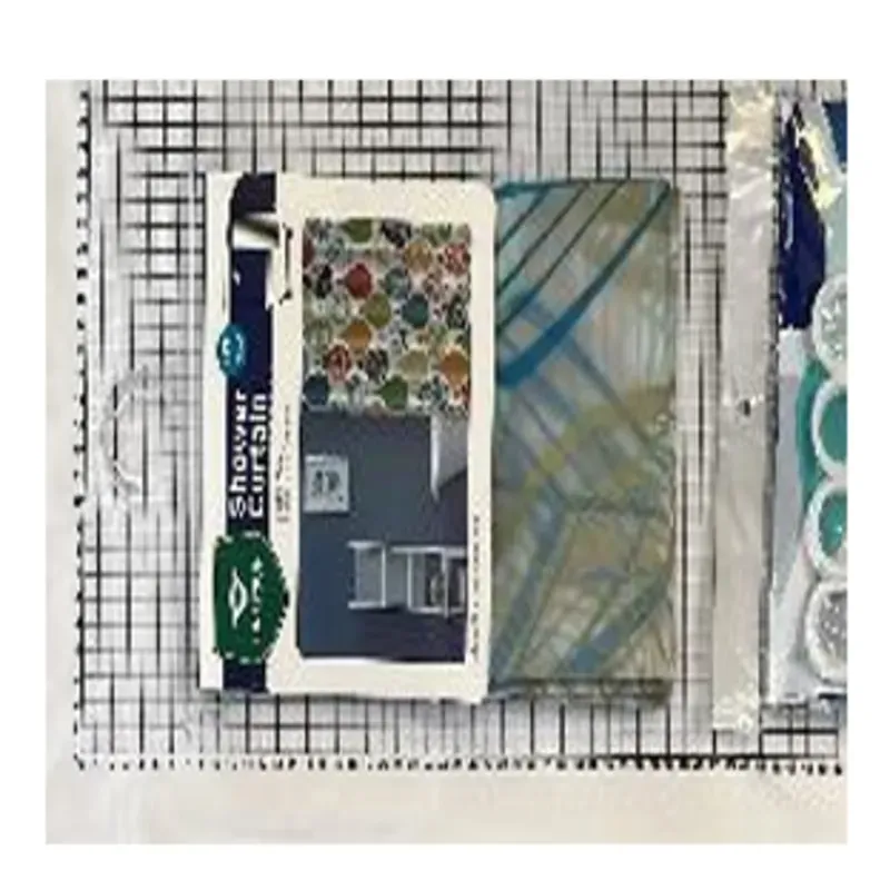 CORTINA DE BAÑO S - 2920  MATERIAL DE POLIETILENO, 180X180CM,  1PIEZA / BOLSA PLÁSTICA