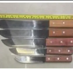Cuchillo de Mesa;  Material: acero inoxidable;  Tamaño: 22 * 2,3 cm  12pcs / Caja