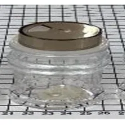 Frasco de plástico transparente con tapa,para  condimentos  color mixto, 10x5cm, 42g