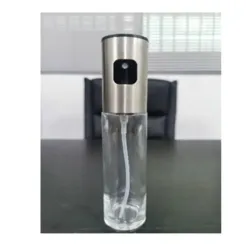  Frasco pequeño;  100ml, acero inoxidable con vidrio  1pc/caja
