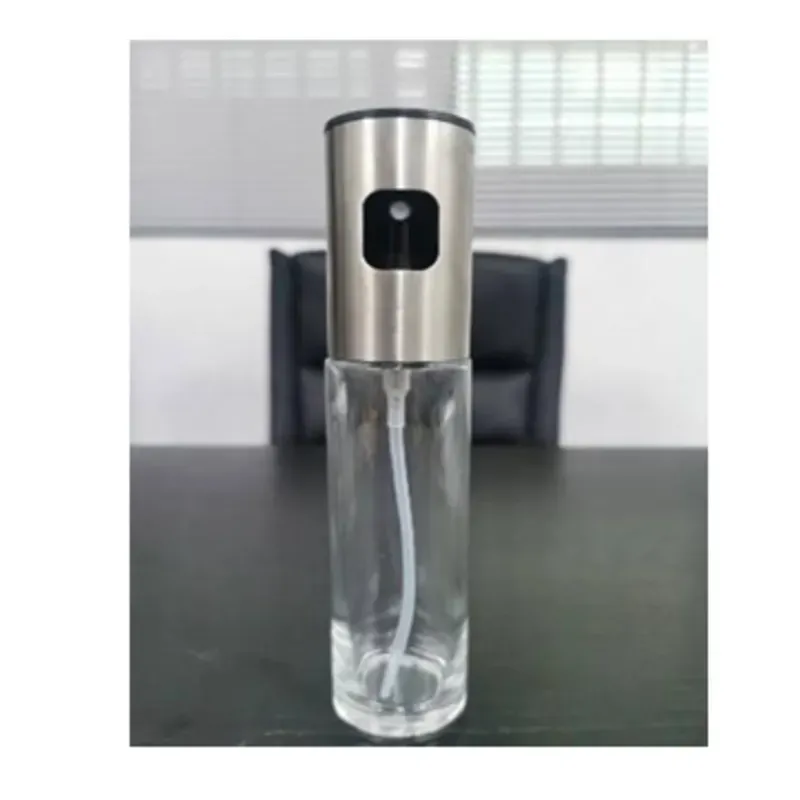  Frasco pequeño;  100ml, acero inoxidable con vidrio  1pc/caja