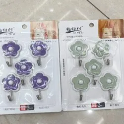  Gancho  Mezcla de colores;  5 piezas / tarjeta de succión