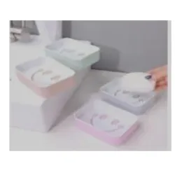 JABONERA  12.5 * 9 * 3.5 CM  PLÁSTICO DE MATERIAL  1 PIEZA /BOLSA PLÁSTICA