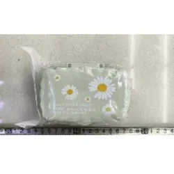 Jabonera de plástico con diseño de margaritas,  Plástico, color mixto, 12 * 8 cm, 36,6g  Embalaje OPP