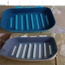  Jabonera plástica sin tapa  rosado*10cajas ，azul*13cajas ， gris*17cajas ，amarillo*30cajas  1UNIDAD/BOLSA