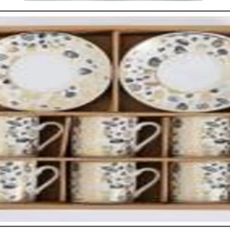 juego de tazas de café；6tazas；80-90cc；