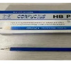 Lápiz;  Longitud 17.5 cm, HB, madera,  El núcleo del lápiz es de 2.2  mm de espesor  12US / caja, 12cajas / película  de contracción * 20