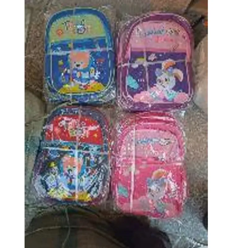  Mochilas con bolsillo delantero  y dibujo de muñecos animados.  13 pulgadas, tela oxford, 600d,  34 × 29 × 24 cm;  1U / bolsa plástica 
