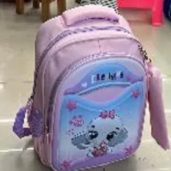Mochilas con dos bolsillos  delanteros y dibujo de muñecos  animados.  15 pulgadas, tela oxford, 600d,  36 × 28 × 15 cm, dibujo de 3d;  1U / bolsa plástica