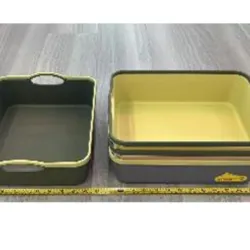  Organizador, cajón rectangular plástico, 273g,  33.5*26.5*12cm