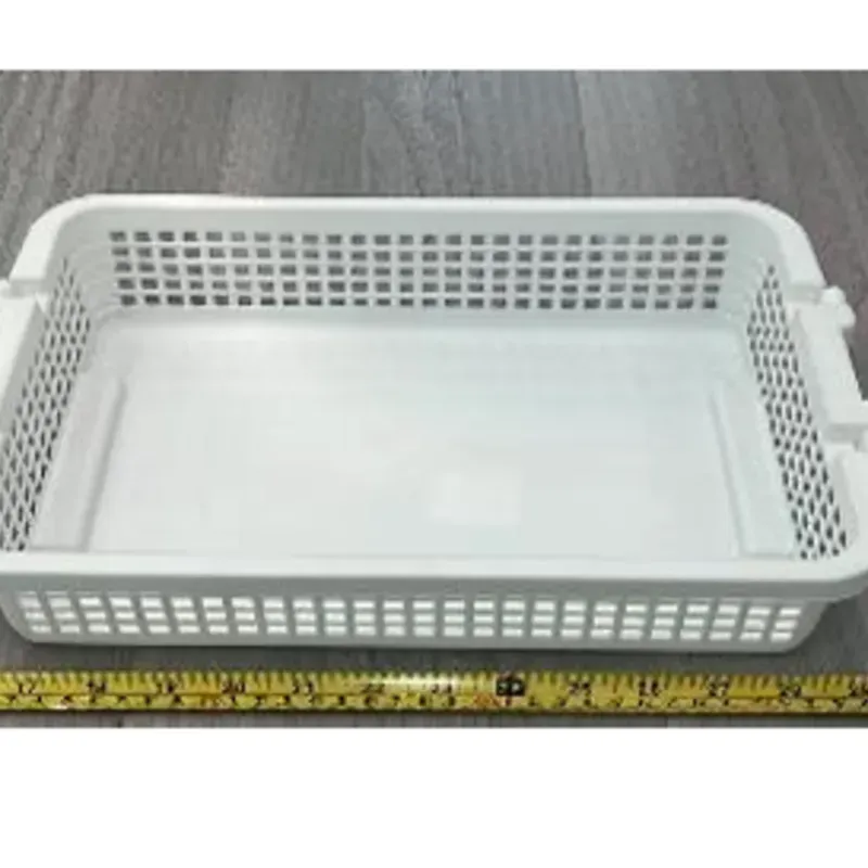  Organizador，cesta rectangular plástica,215g,  35.5*23*7.5cm