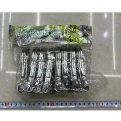  Palitos grandes para colcha, 4.5cmX1cm, acero  inoxidable 201, 6pc/OPP