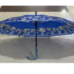 Paraguas  Tela de poliéster, 55 cm, 10 huesos, colores  mezclados, huesos de hierro  Bolsa plástica
