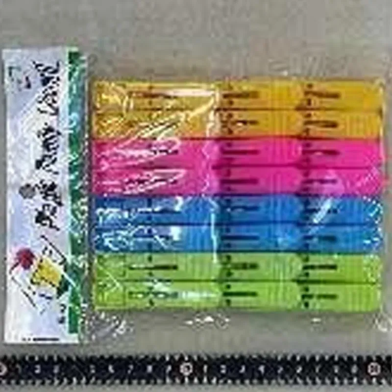  Pinzas de plástico para la ropa  Plástico , material nuevo, 109g, 7 * 1,7cm;  24pzas / bag