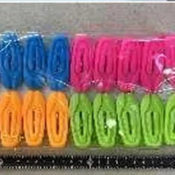  Pinzas para ropa  pp, material nuevo, 155g,  6,3 * 2,5 cm;  Tarjeta 20pc / OPP + 