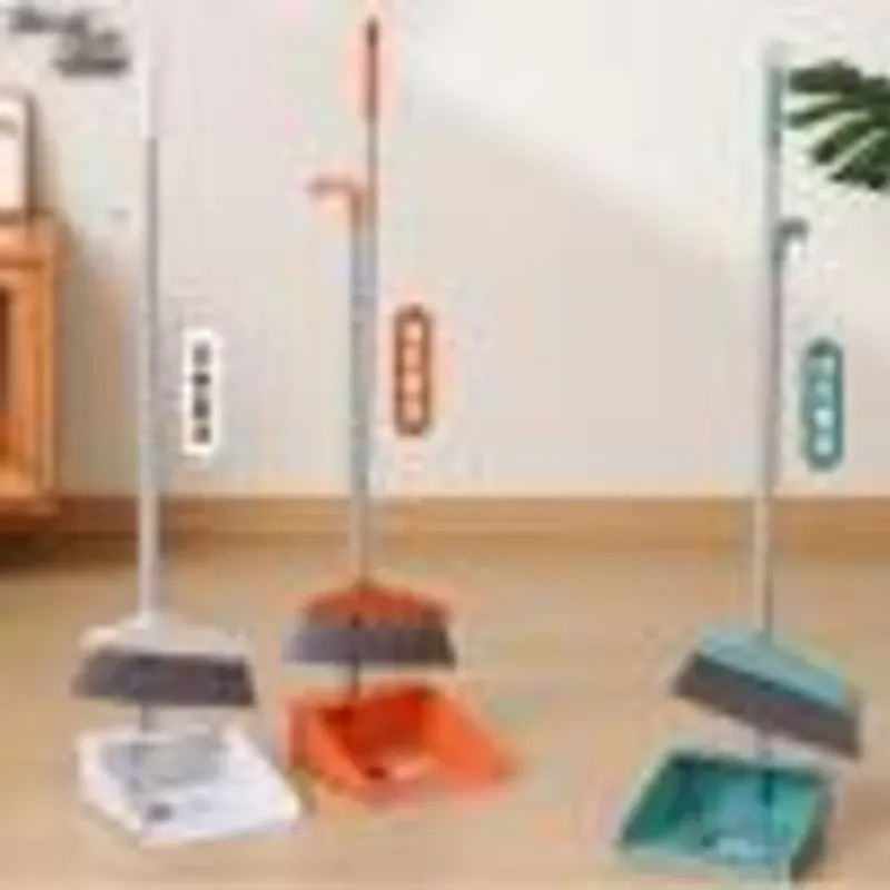  Set de escoba y recogedor de plástico,  material  PP(polipropileno) ,  Escoba: 74 * 22,5 * 24,5 cm  Recogedor: 74 * 22,5 * 24,5 cm;  A granel 