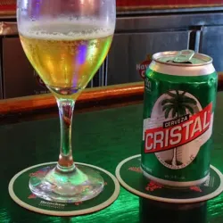 Cerveza Cristal lata