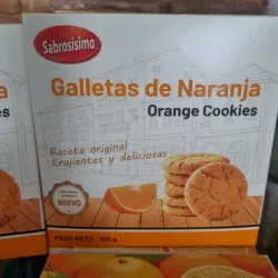 Galletas de Naranja Sabrosísimo 100g