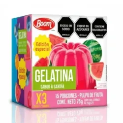 Gelatina x 3 u