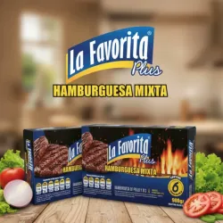 Hamburguesas Pqte 6 unidades