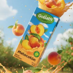 Jugo Goliath Melocotón 32 oz