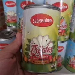 Lata de Frijoles Blancos en Salmuera 425 gr