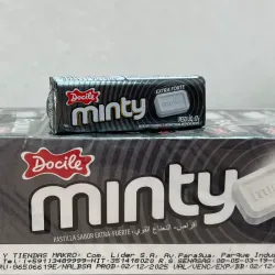 Minty Pastilla Sabor Extra Fuerte