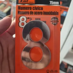 No 8 de Acero Inoxidable 