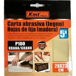 Papel de Lija para Madera KMT