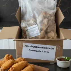 Paquete de Alas de Pollo empanizadas