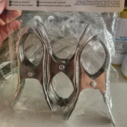 Pinza de sujeccion metalica 3 pzas