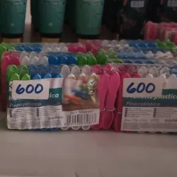 Pinza Plastica 12 Pzs