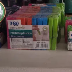 Pinza Plastica 20 pzs