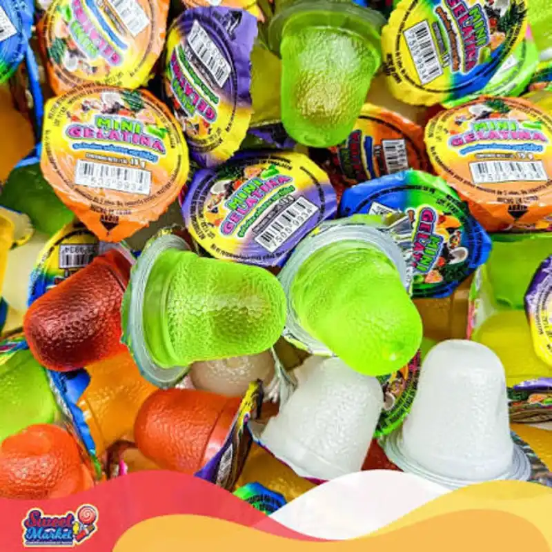 Pqt Mini Gelatinas 40 u