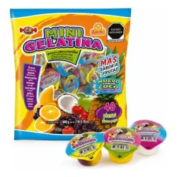 Pqt Mini Gelatinas 40 u