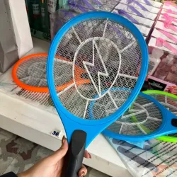 Raqueta matamoscas c/ Linterna