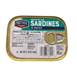 Sardinas en agua 3.75g