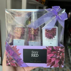 Set de Perfume + Crema + Gel de Baño