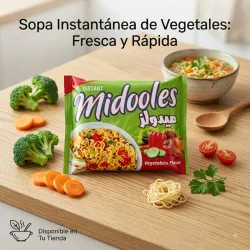 Sopa Instantánea de Verduras